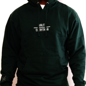 Quality Over Everything Hoody (Naija Green)