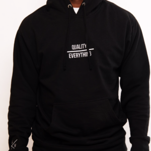 Quality Over Everything Hoody (Black)